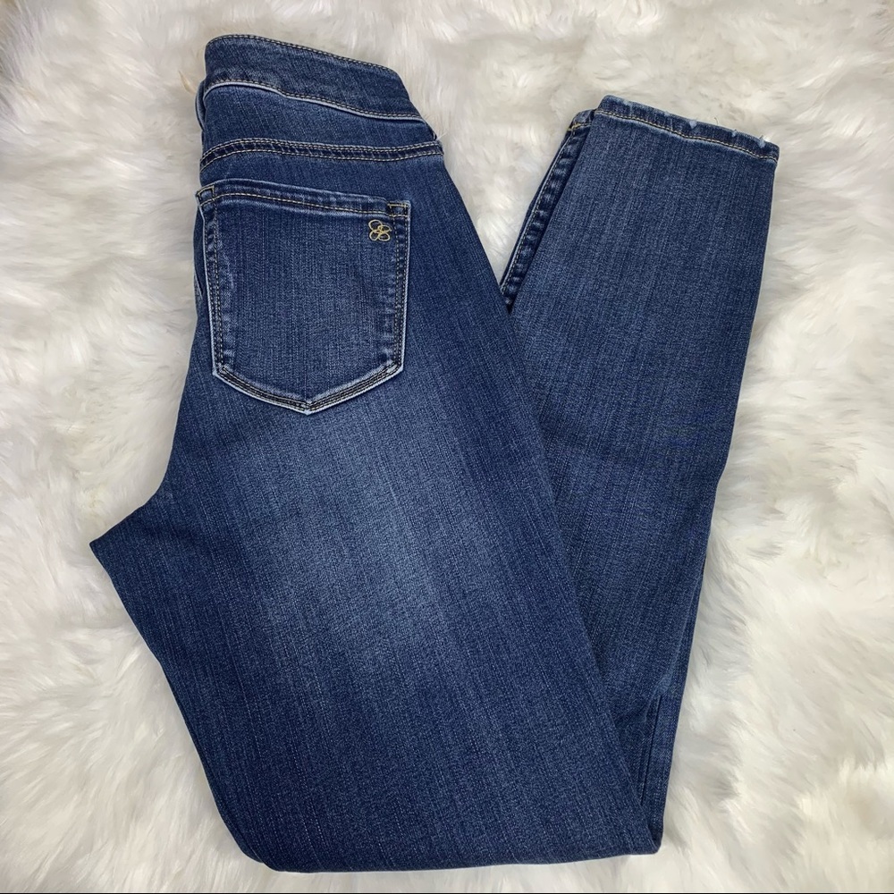 Jessica Simpson Kiss Me Super Skinny Blue Jean - Picture 4 of 13
